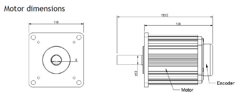 Compact motor design